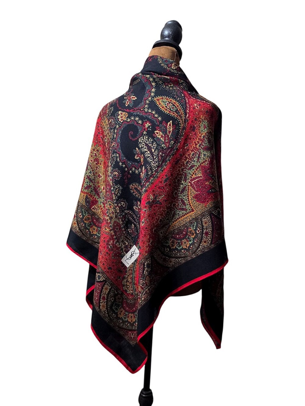 YVES SAINT LAURENT SCARF - Picture 9 of 16